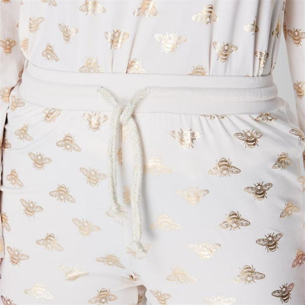 NWT Golden Bees Loungewear Set